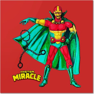 Mister Miracle (escape) Posters and Art